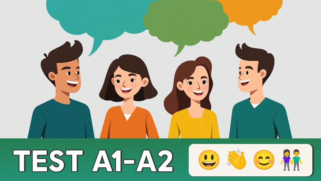 Listening Test #1 (A1-A2): Real Conversations – for Beginners